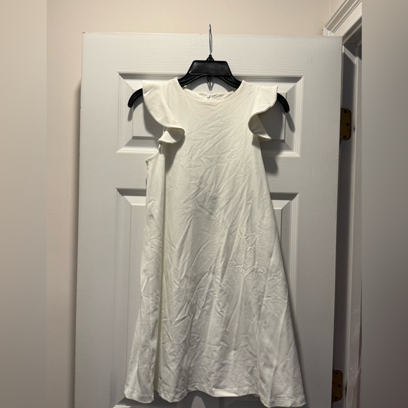 Susana Monaco Dresses & Skirts - Susana Monaco Cream Ruffle Sleeve Dress